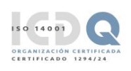 Certificado IES 14001