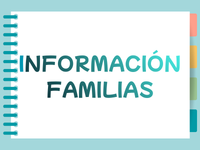 Información a las familias