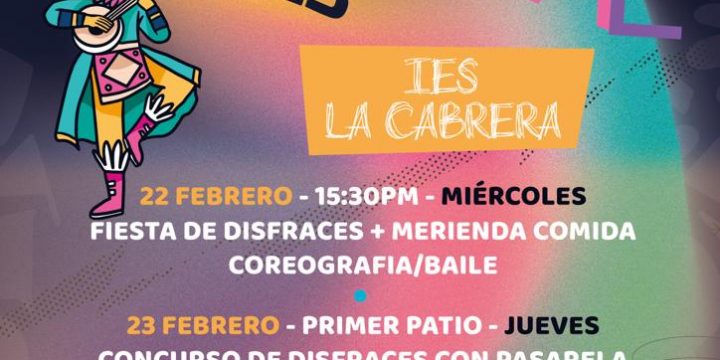 Actividades de Carnaval IES La Cabrera