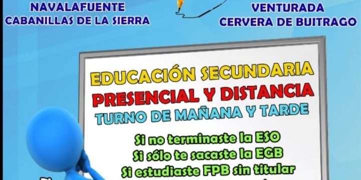 Graduado en Secundaria en el CEPA Sierra Norte