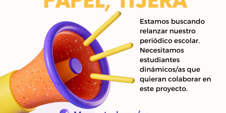 VUELVE EL PERIÓDICO DEL IES LA CABRERA. PIEDRA, PAPEL, TIJERA