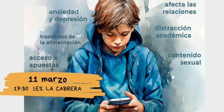 ESCUELA DE FAMILIAS: «Riesgos del uso prematuro y no acompañado del móvil»