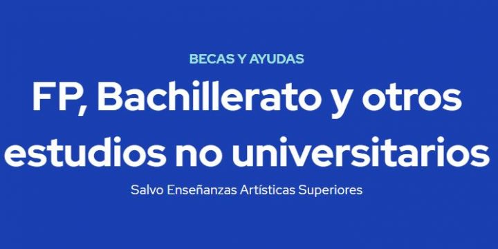 Becas para el curso 25/26 del Ministerio de Educación