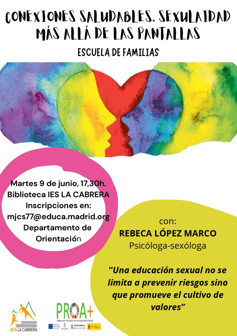 Escuela de Familias – Educación Sexual