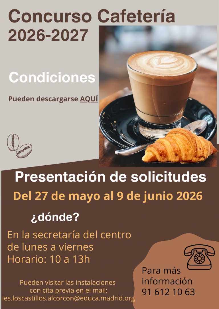 Concurso Cafetería