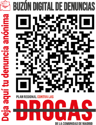 QR Buzón de denuncias anónimo Plan Regional contra las Drogas