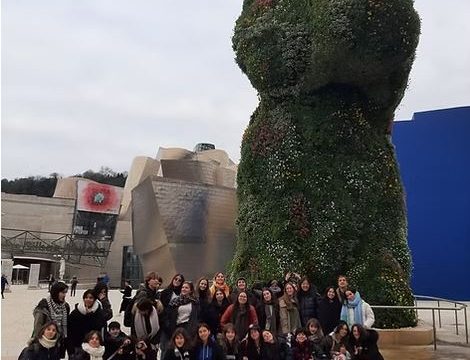 VIAJE A BILBAO BACHILLERATO DE ARTES