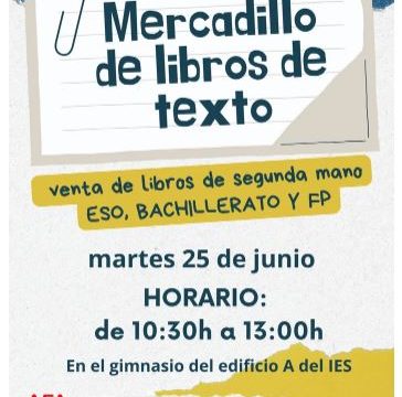 Mercadillo de libros