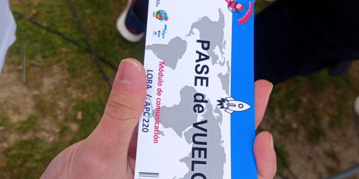 El equipo PanSat en la V Competición Regional CanSat de Madrid