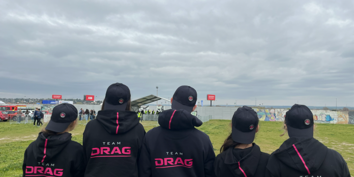 El equipo DRAG de STEMRacing en el formula E Community Tour de Madrid