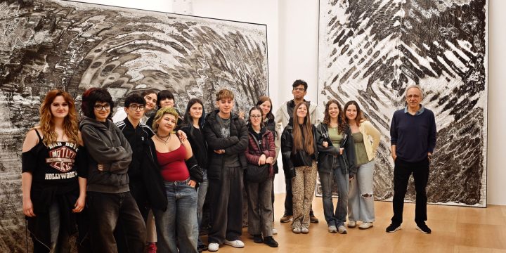 Visita con el alumnado de Artes