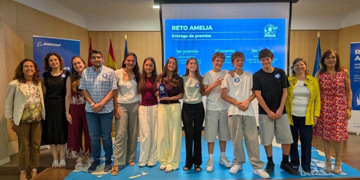 PRIMER PUESTO EN LA COMPETICIÓN STEAM «RETO AMELIA» PARA EL IES PRÍNCIPE FELIPE