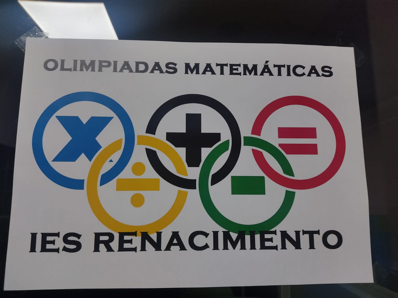 XXX Olimpiada matemática en el IES Renacimiento
