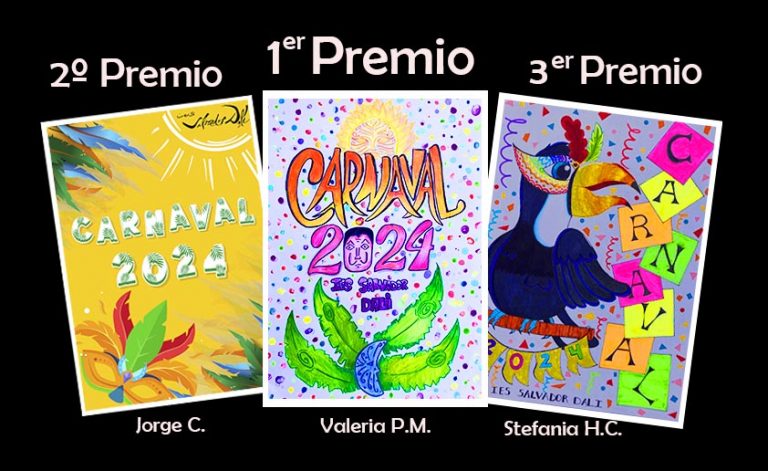 Ganadores II Concurso de Carteles de Carnaval 2024