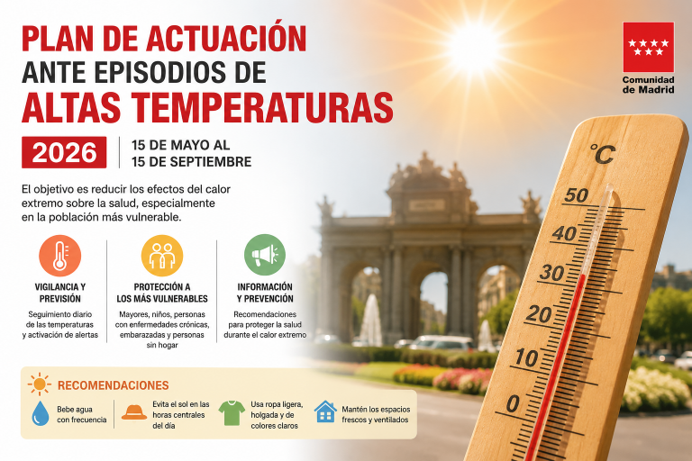 Plan ante altas temperaturas 2026