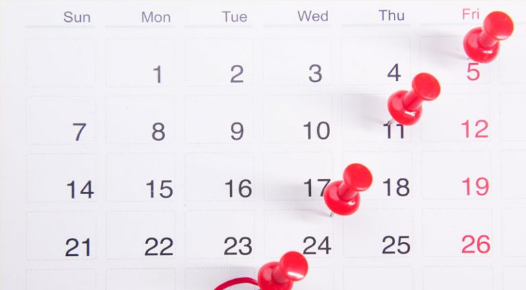 Calendario Final de Trimestre