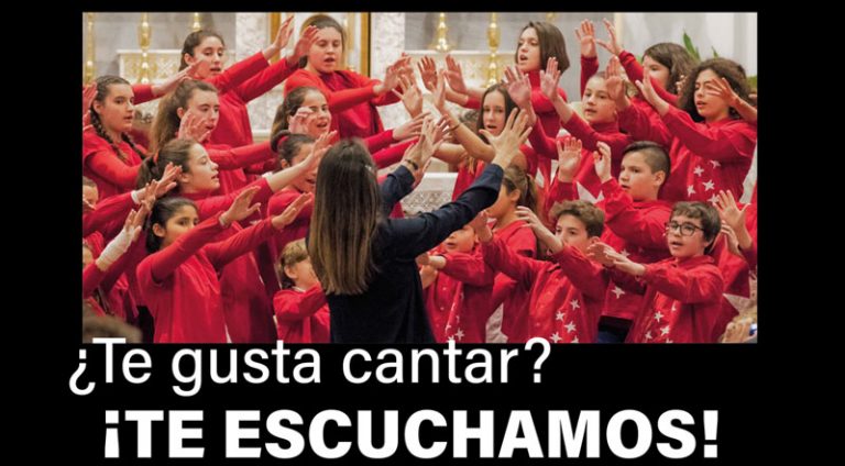 Pruebas de audición para el Coro de Jóvenes y Niños de la Comunidad de Madrid