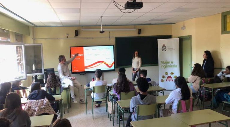 «Mujer e Ingeniera va a tu Centro» (1º y 2º de Bachillerato)