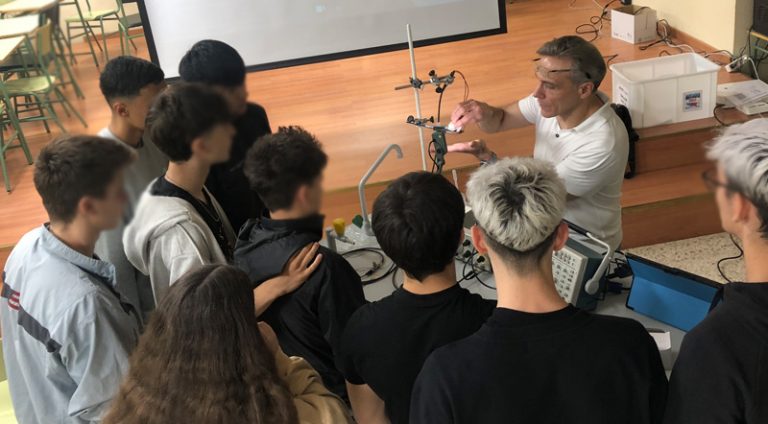 Toca la ciencia: «Ver el sonido»