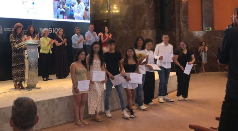 Clausura y entrega de diplomas de la 3ª edición de Científic@s en prácticas