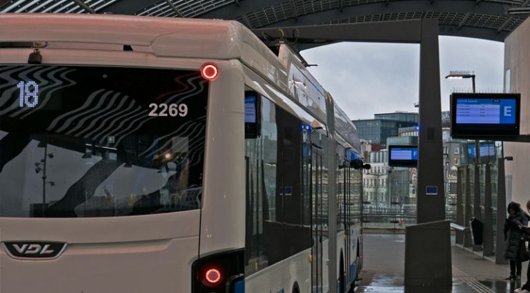 Huelga de transporte de viajeros