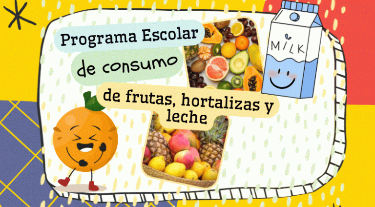 Programa Escolar de Consumo de Frutas, Hortalizas y Leche de la Unión Europea