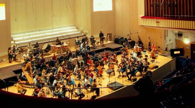 Visita al ensayo de la Orquesta de Radio Televisión Española
