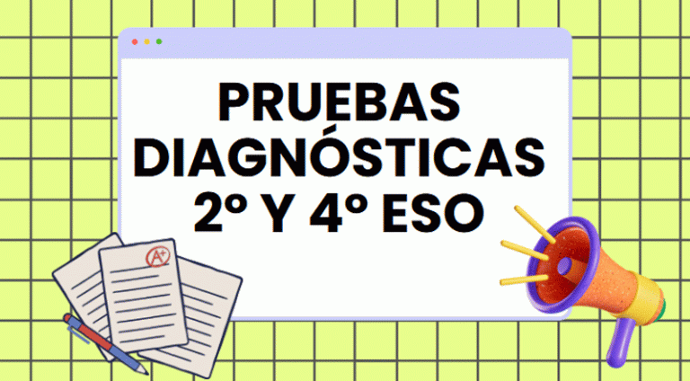 Pruebas diagnósticas 2º y 4º de ESO