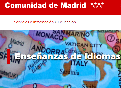Pruebas de certificación de idiomas de las Escuelas Oficiales