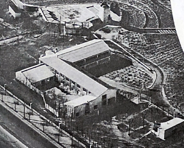 Vista aérea de la Escuela