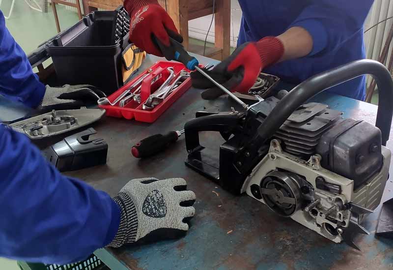 Reparación de herramientas