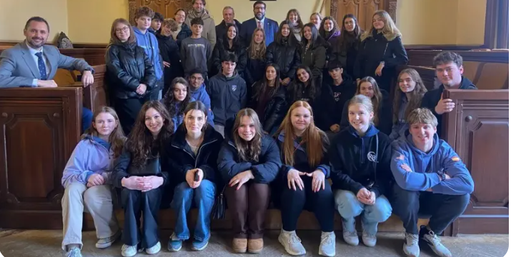 Alumnos madrileños y americanos visitan Ávila