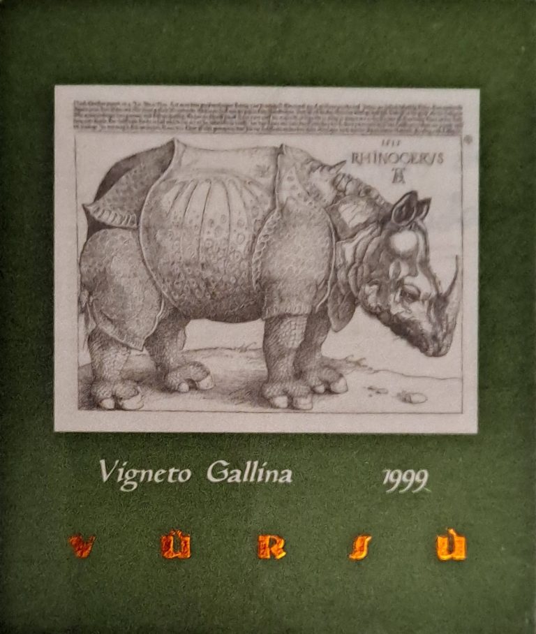 1999 Vigneto Gallina (Etiqueta)